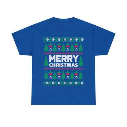 Merry Christmas Ugly Sweater Short Sleeve Tee