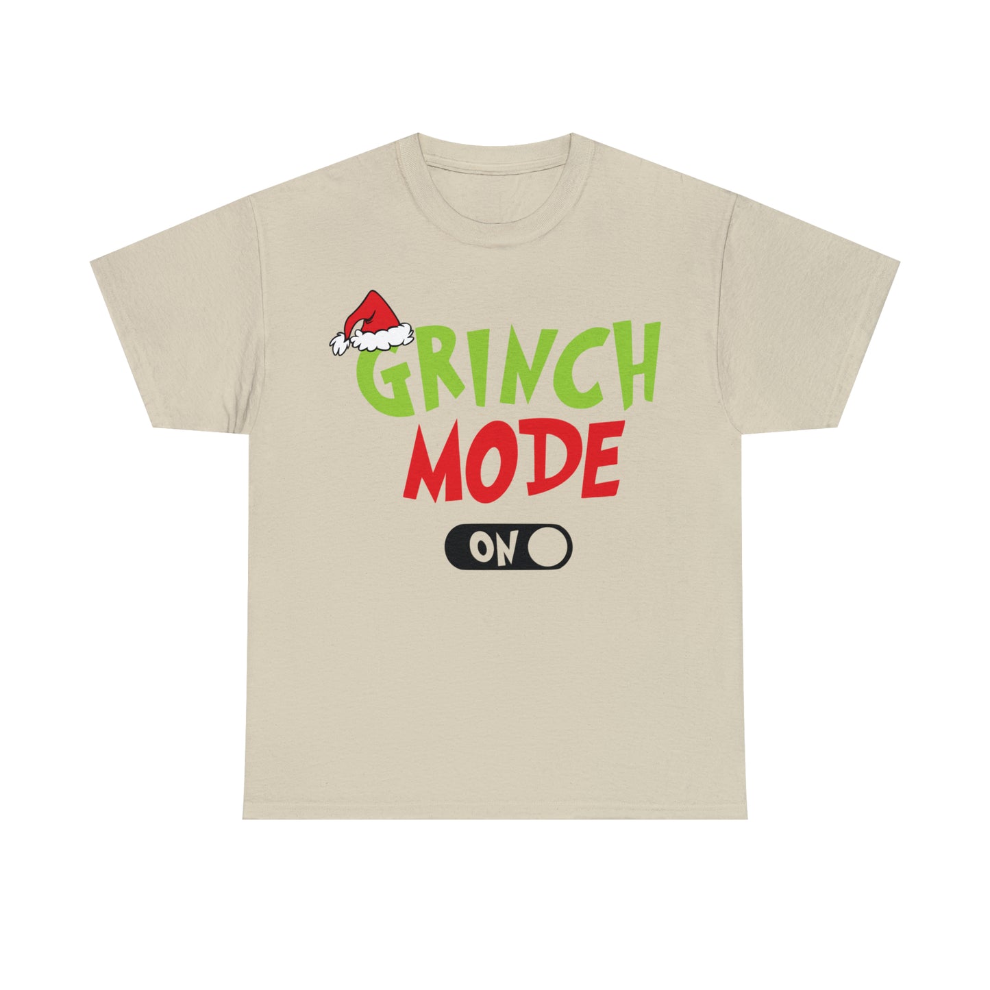 Grinch Mode On Christmas Short Sleeve Tee