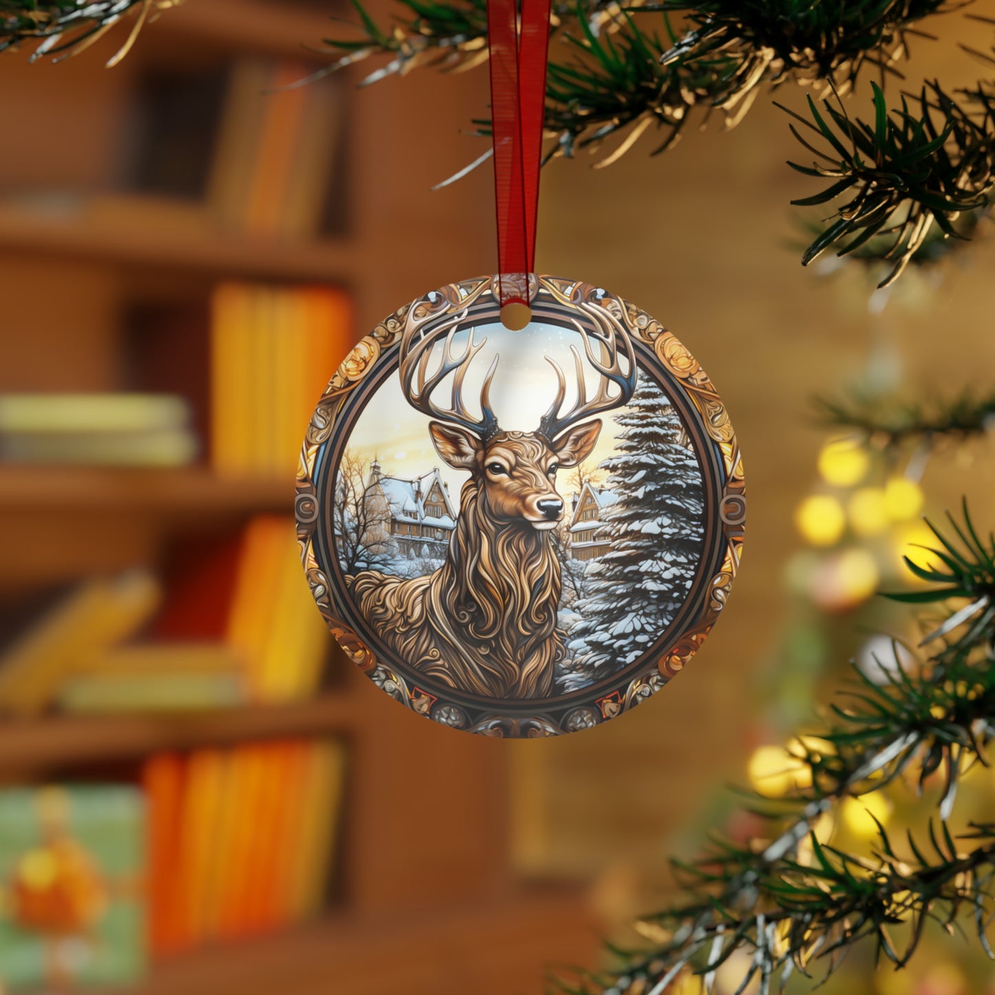 Realistic Deer Ornament