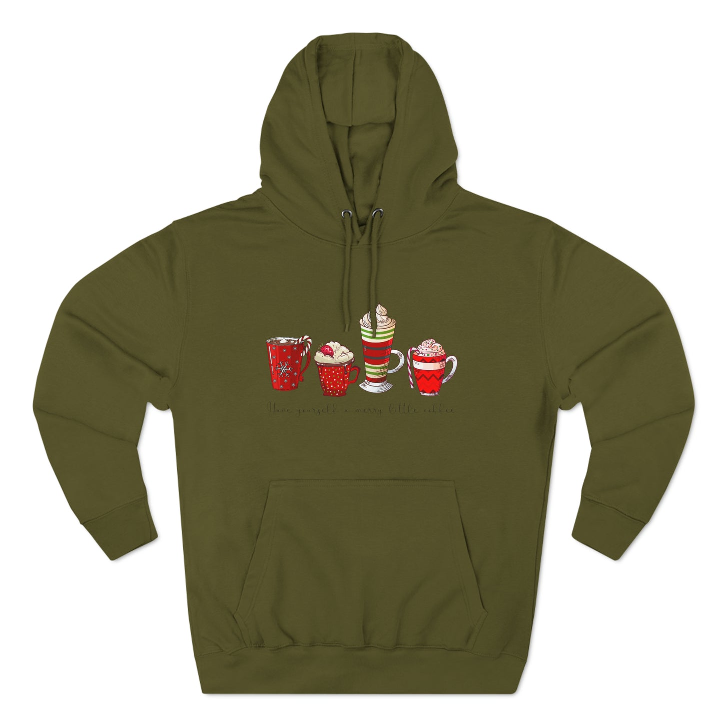 Have Yourself A Merry Little Coffee Christmas Pullover Hoodie