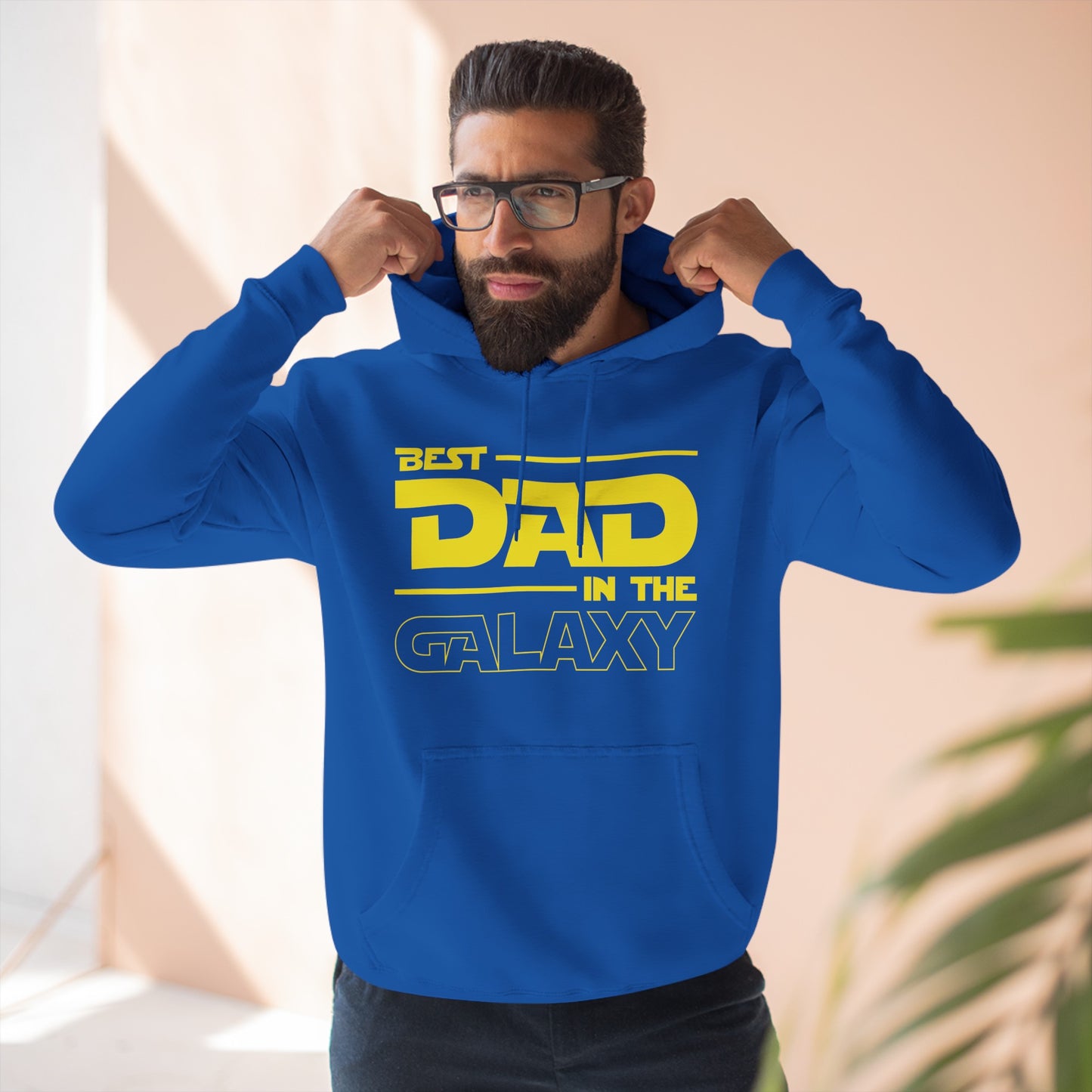 Best Dad in the Galaxy Pullover Hoodie