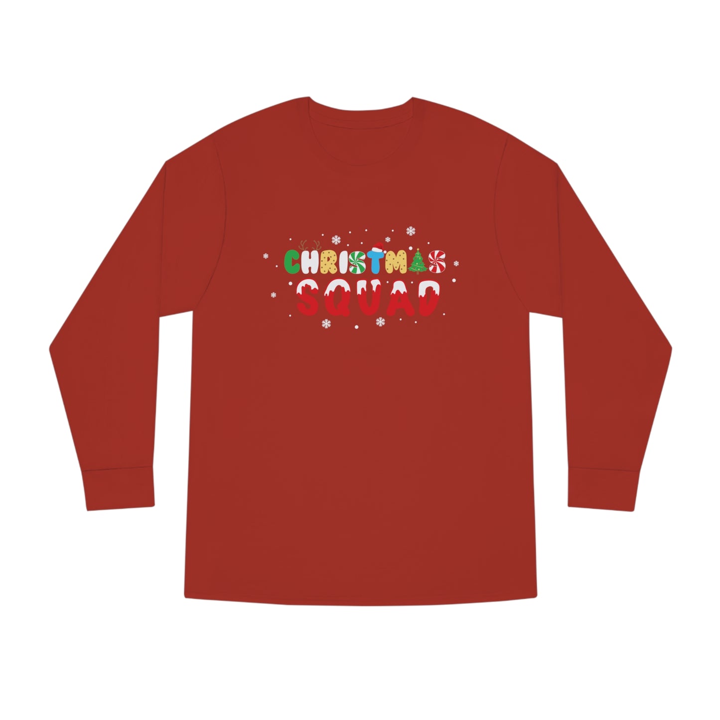 Christmas Squad Christmas Long Sleeve Tee