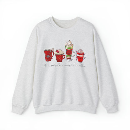 Have Yourself A Merry Little Coffee Christmas Sweatshirt