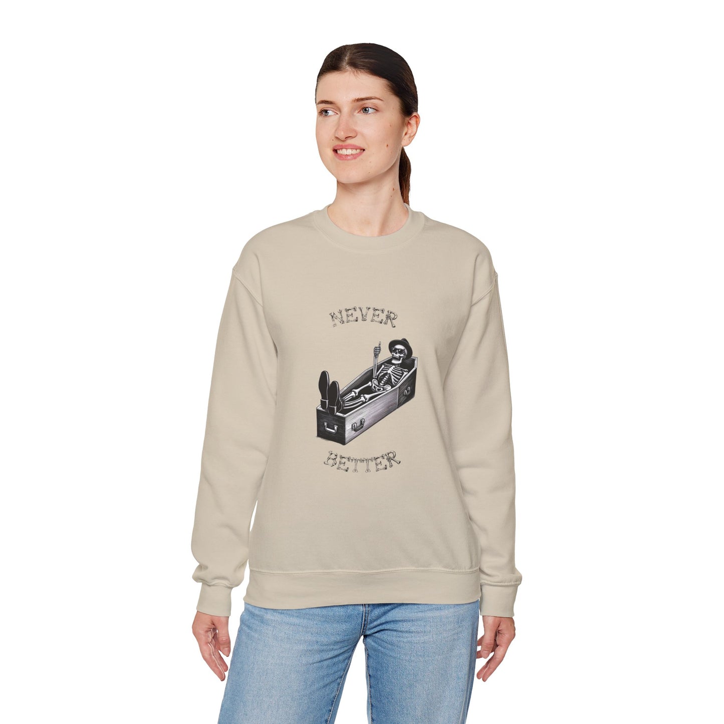 Never Better Halloween Sweatshirt