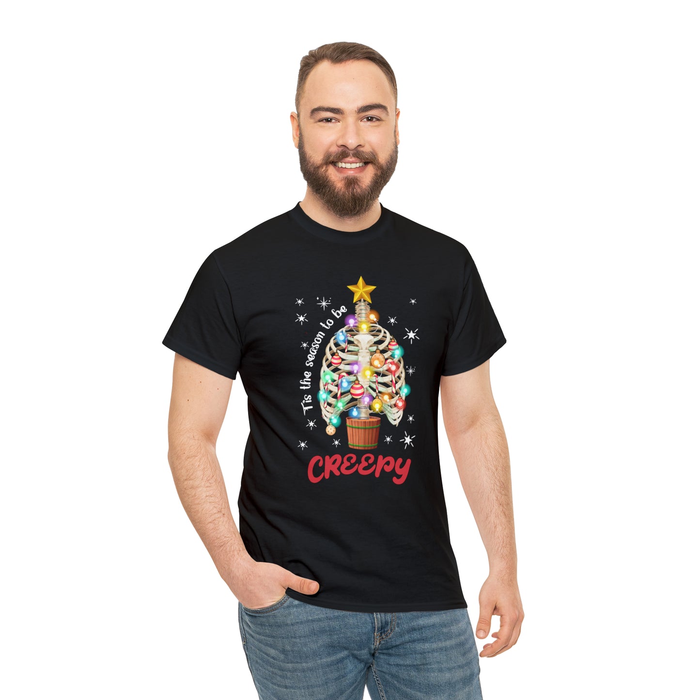 Tis The Season to be Creepy Christmas Short Sleeve Tee