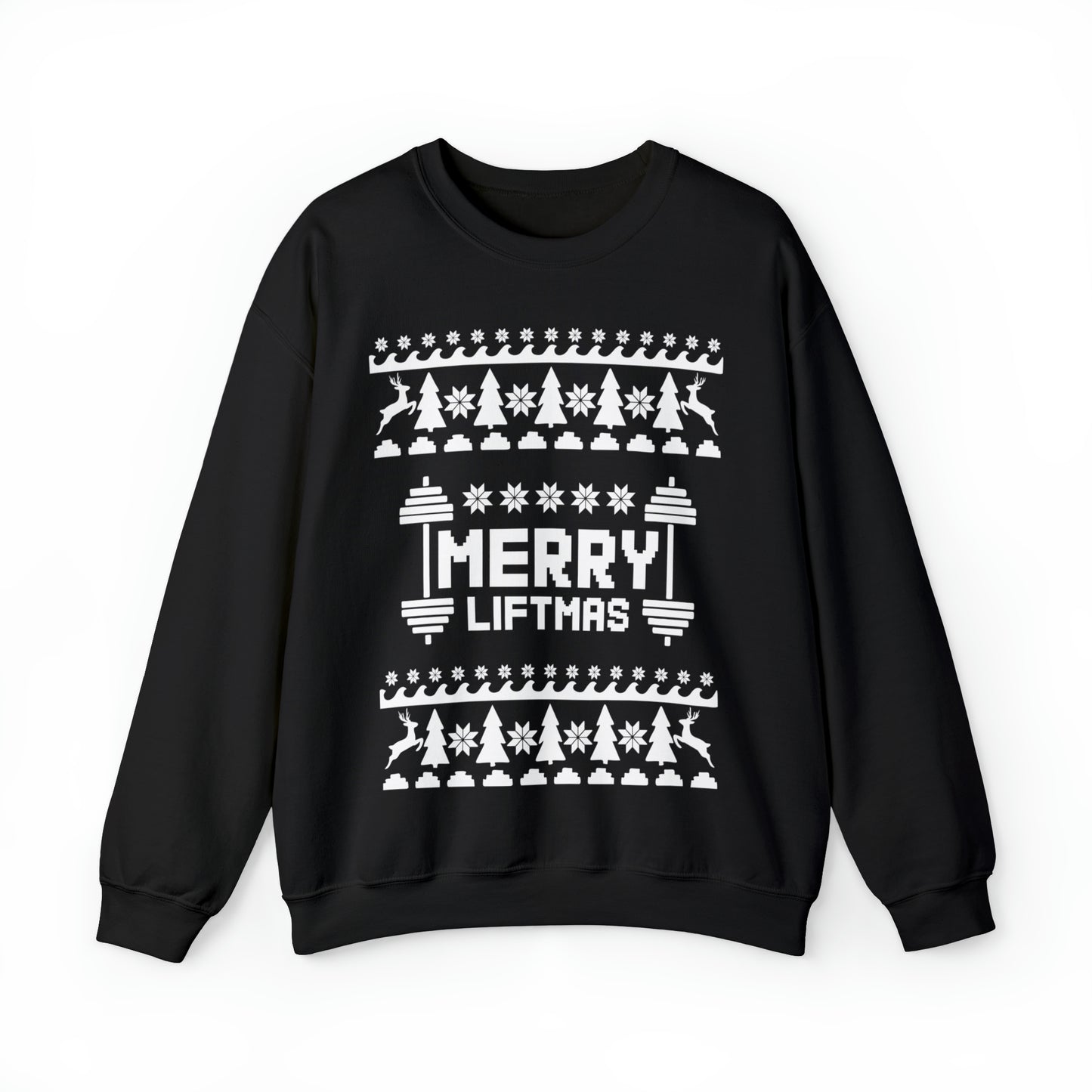 Merry Liftmas Christmas Ugly Sweater Sweatshirt