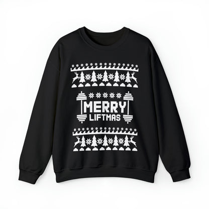 Merry Liftmas Christmas Ugly Sweater Sweatshirt