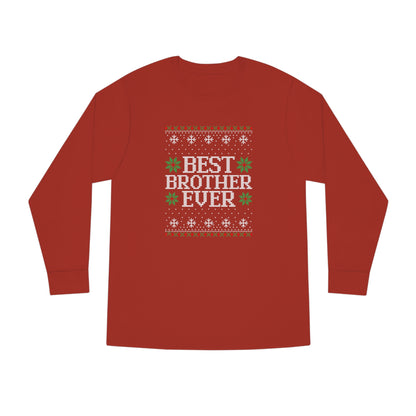 Best Brother Ever Christmas Ugly Sweater Long Sleeve T-shirt