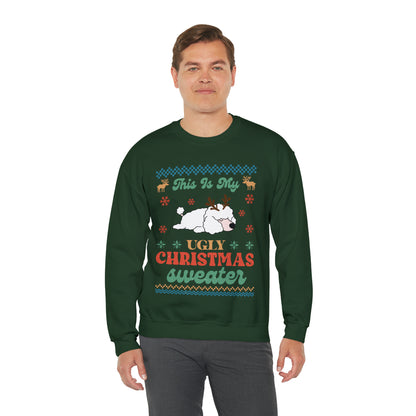 Miniature Poodle This is My Ugly Christmas Sweater Sweatshirt