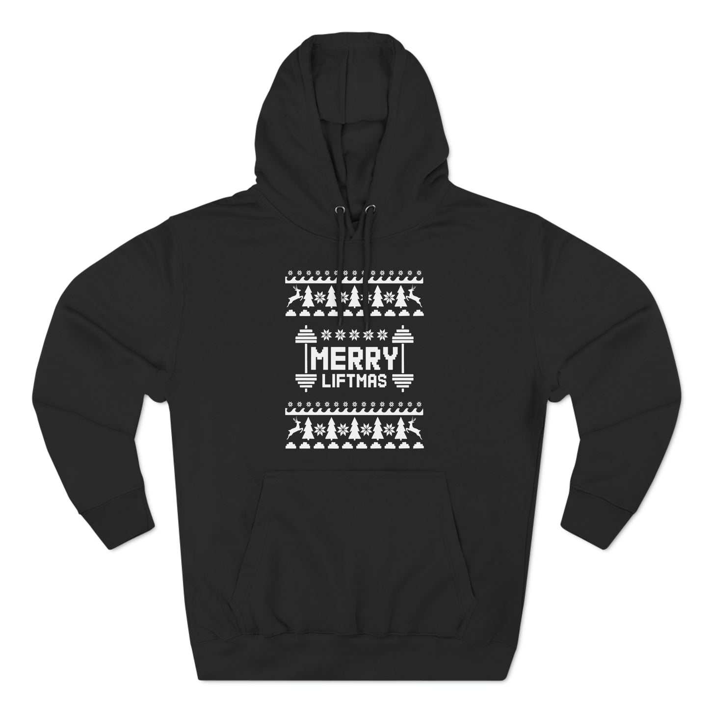 Merry Liftmas Christmas Ugly Sweater Pullover Hoodie