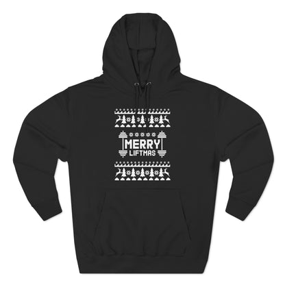 Merry Liftmas Christmas Ugly Sweater Pullover Hoodie