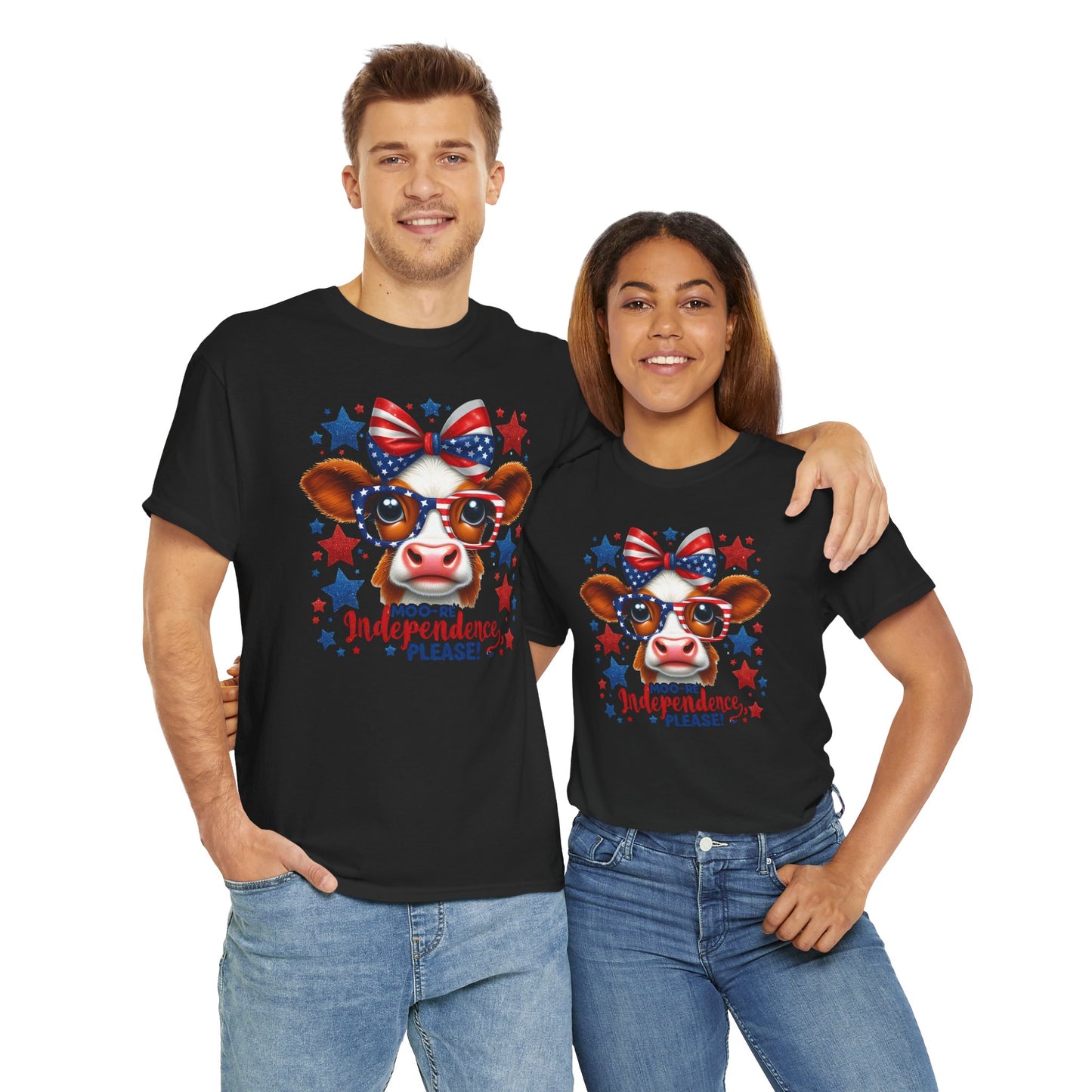 Moo-re Independence Please Short Sleeve Tshirt
