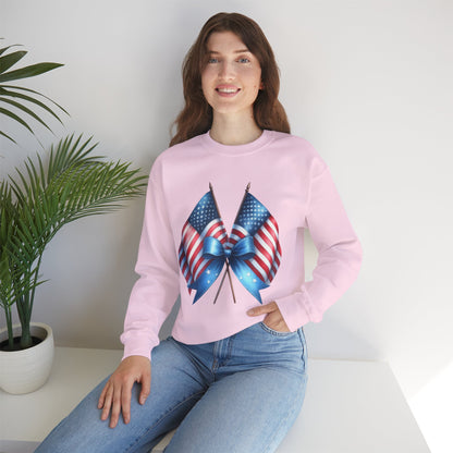 Coquette American Flags Sweatshirt