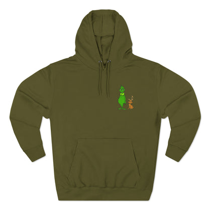 Grinch Maybe Christmas Tree Christmas Pullover Hoodie