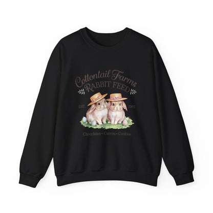 Easter Cottontail Farms Rabbit Feed Sweatshirt