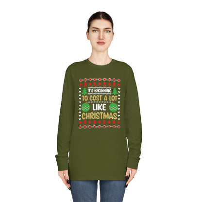 It's Beginning To Cost a Lot Like Christmas Ugly Sweater Long Sleeve T-shirt