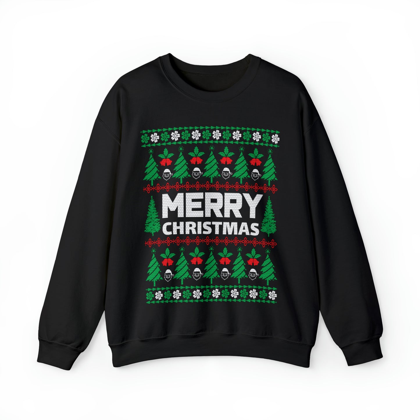 Merry Christmas Ugly Sweater Sweatshirt