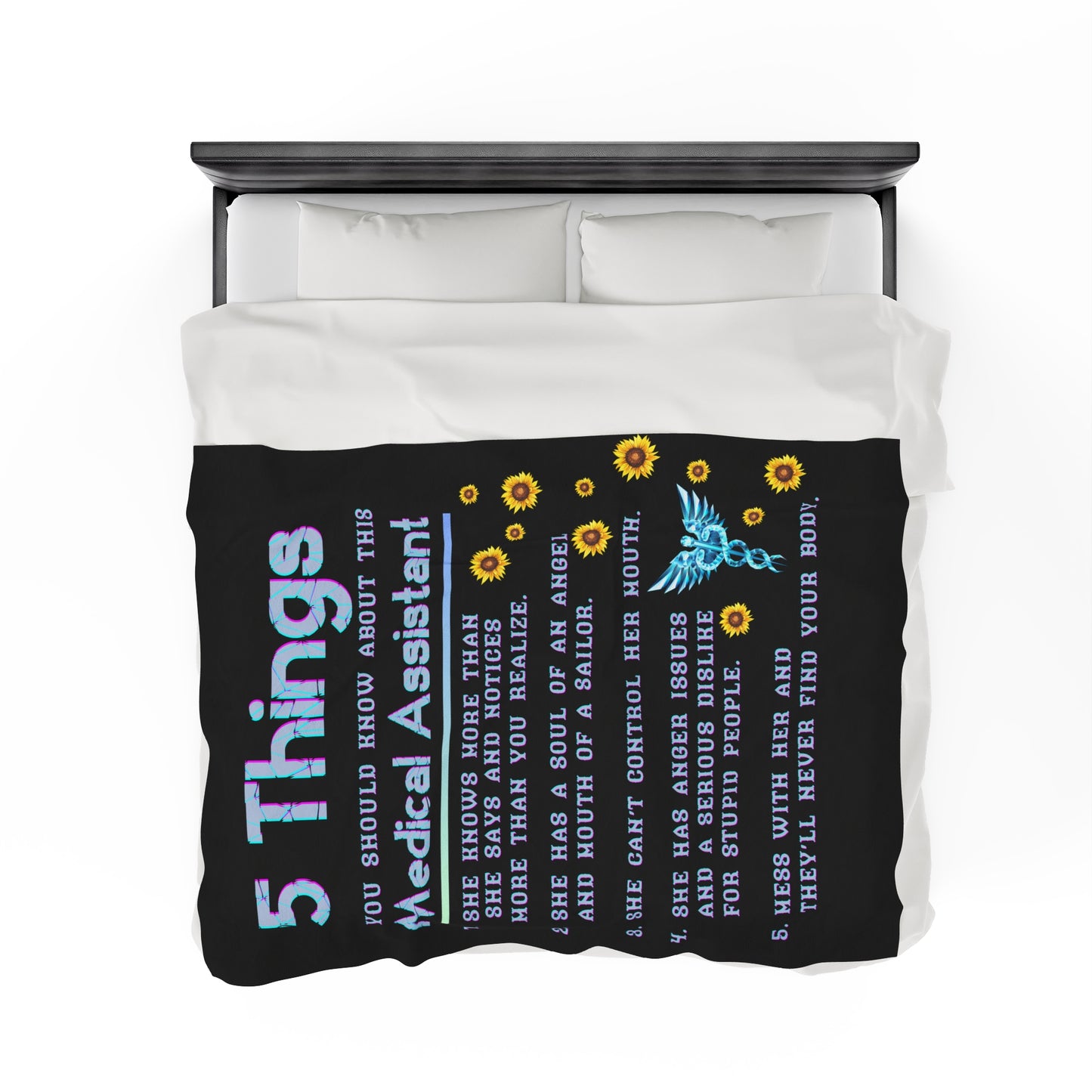 5 Things You Should Know Medical Assistant Design 1 Plush Blanket