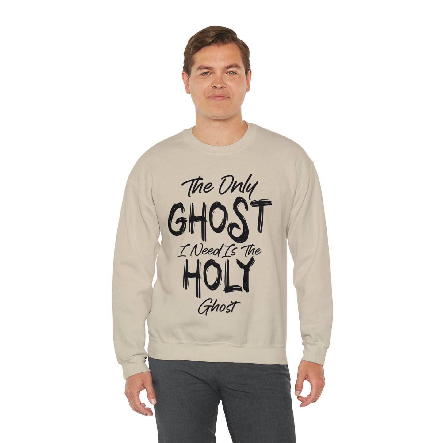 The Only Ghost I Need Is The Holy Ghost Christian Halloween Sweatshirt