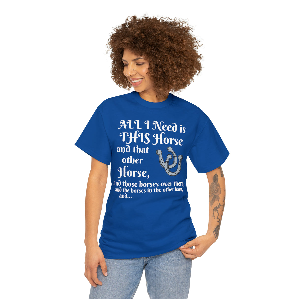 All the horses shirt Unisex Heavy Cotton Tee