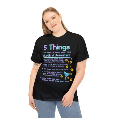 5 Things You Should Know MA Design 1 Short Sleeve Tee