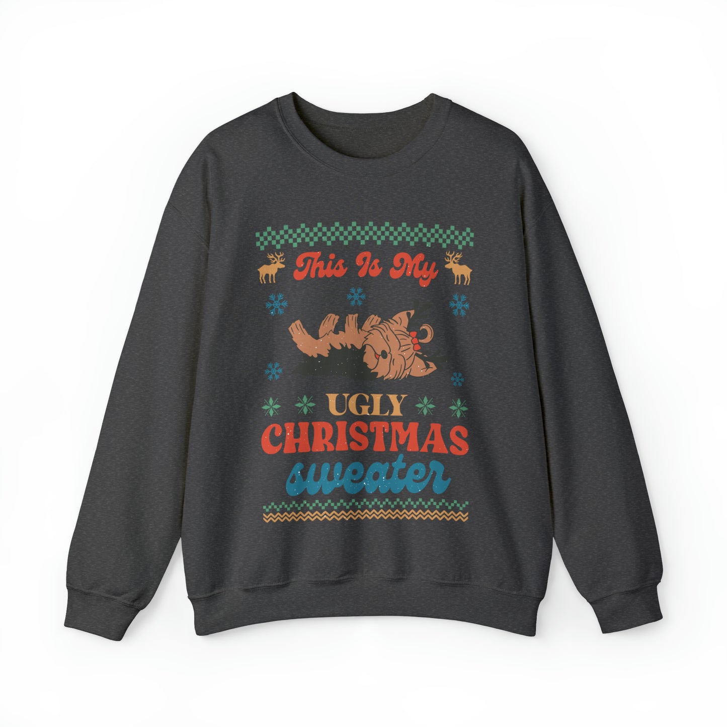 Yorkshire Terrier Yorkie This is My Ugly Christmas Sweater Sweatshirt