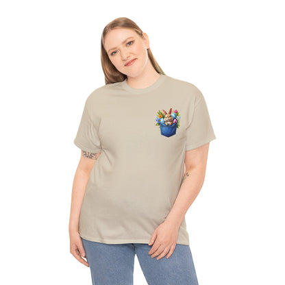 Easter Bunny Pocket Short Sleeve Tee