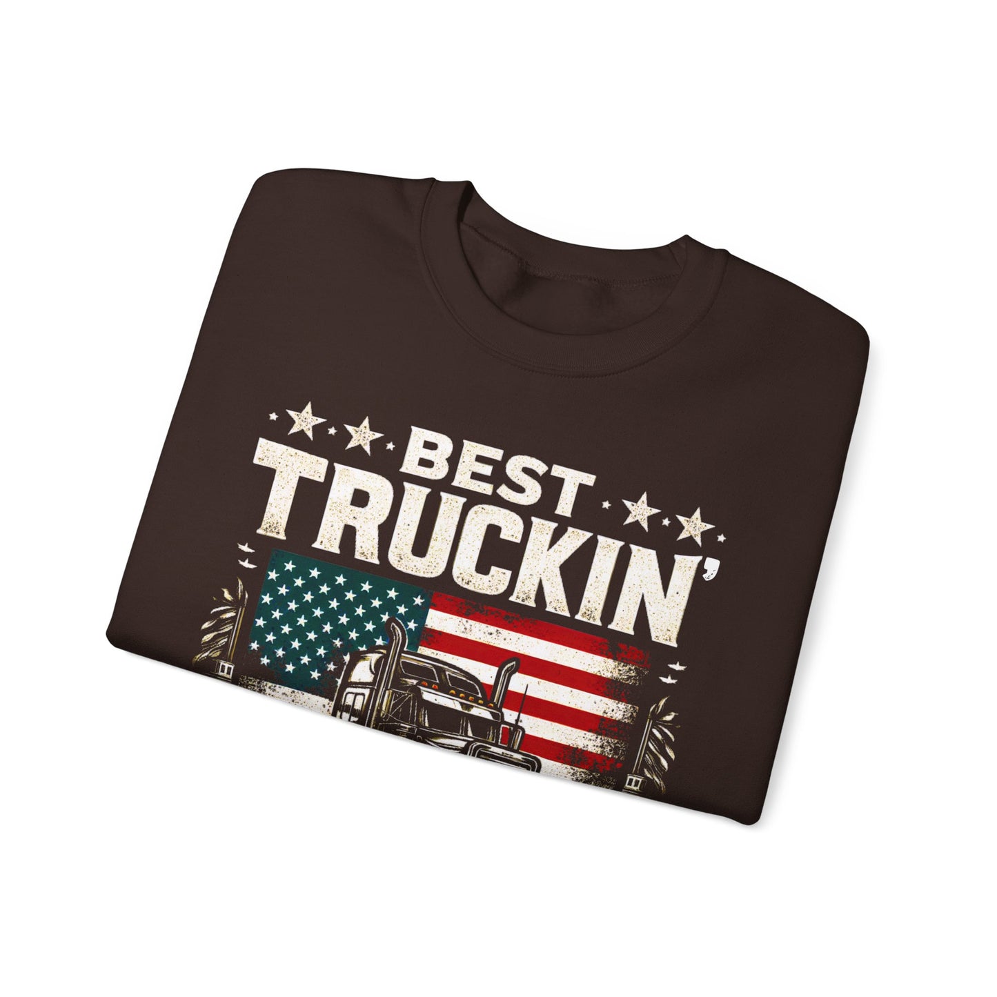 Best Truckin' Dad Ever Sweatshirt