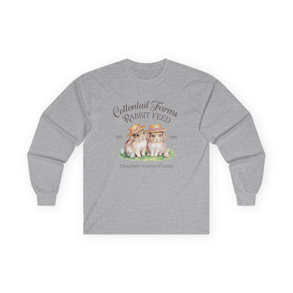 Cottontail Farms Rabbit Feed Long Sleeve Tshirt