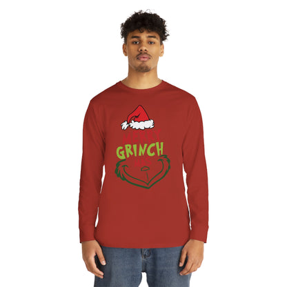 Merry Grinchmas Design 2 Christmas Long Sleeve T-Shirt