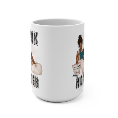 Book Hoarder Design 2 Mug 15oz