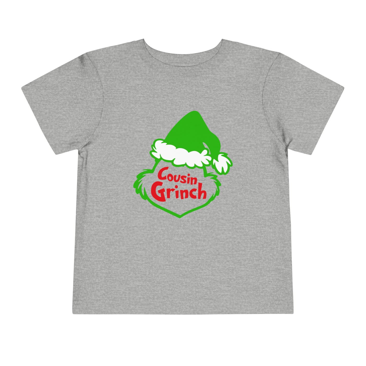 Cousin Grinch Christmas Toddler Short Sleeve Tee