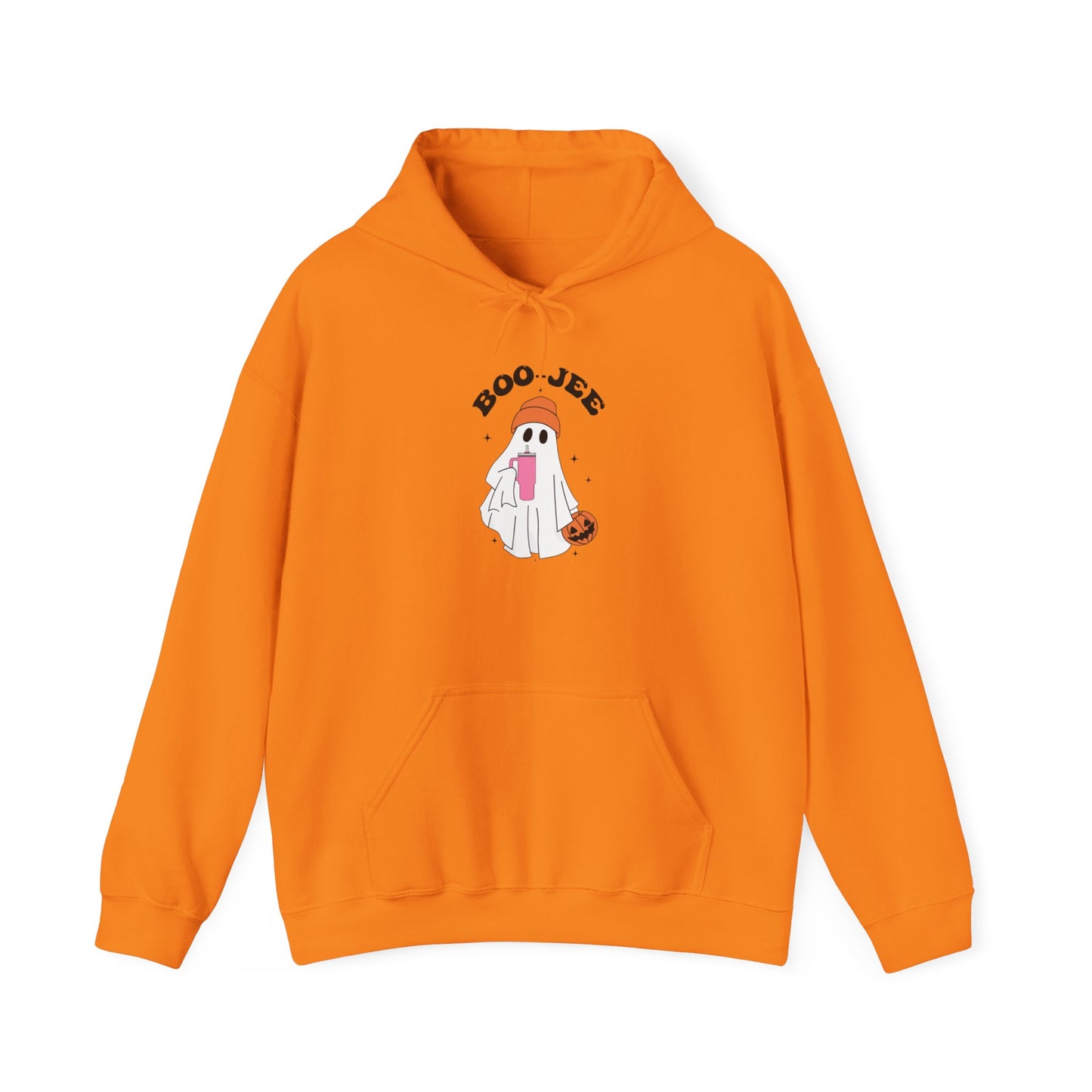 Boo Jee Ghost Halloween Pullover Hoodie