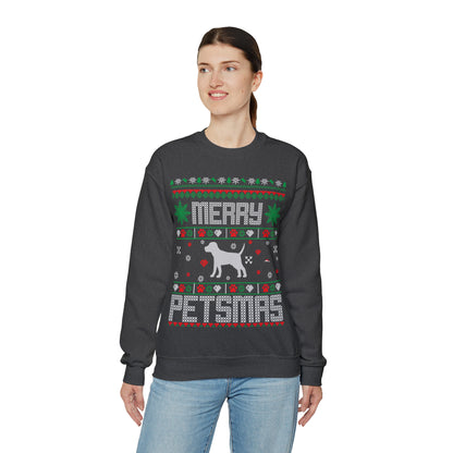 Merry Petsmas Christmas Ugly Sweater Sweatshirt