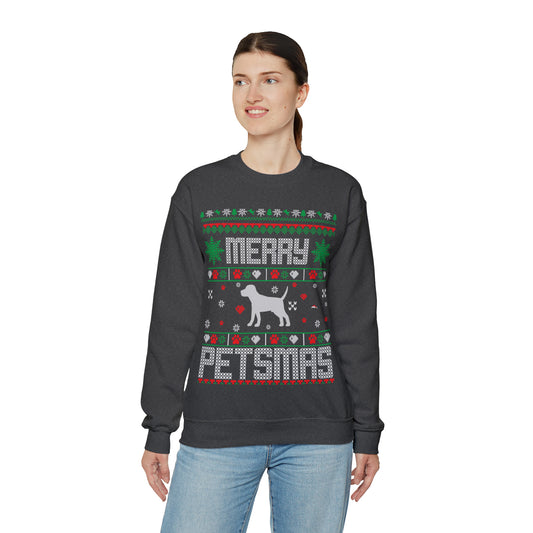 Merry Petsmas Christmas Ugly Sweater Sweatshirt