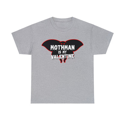 Mothman is My Valentine Short Sleeve Tee