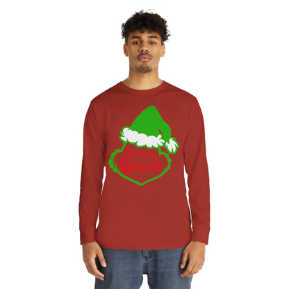 Grandpa Grinch Christmas Long Sleeve T-Shirt