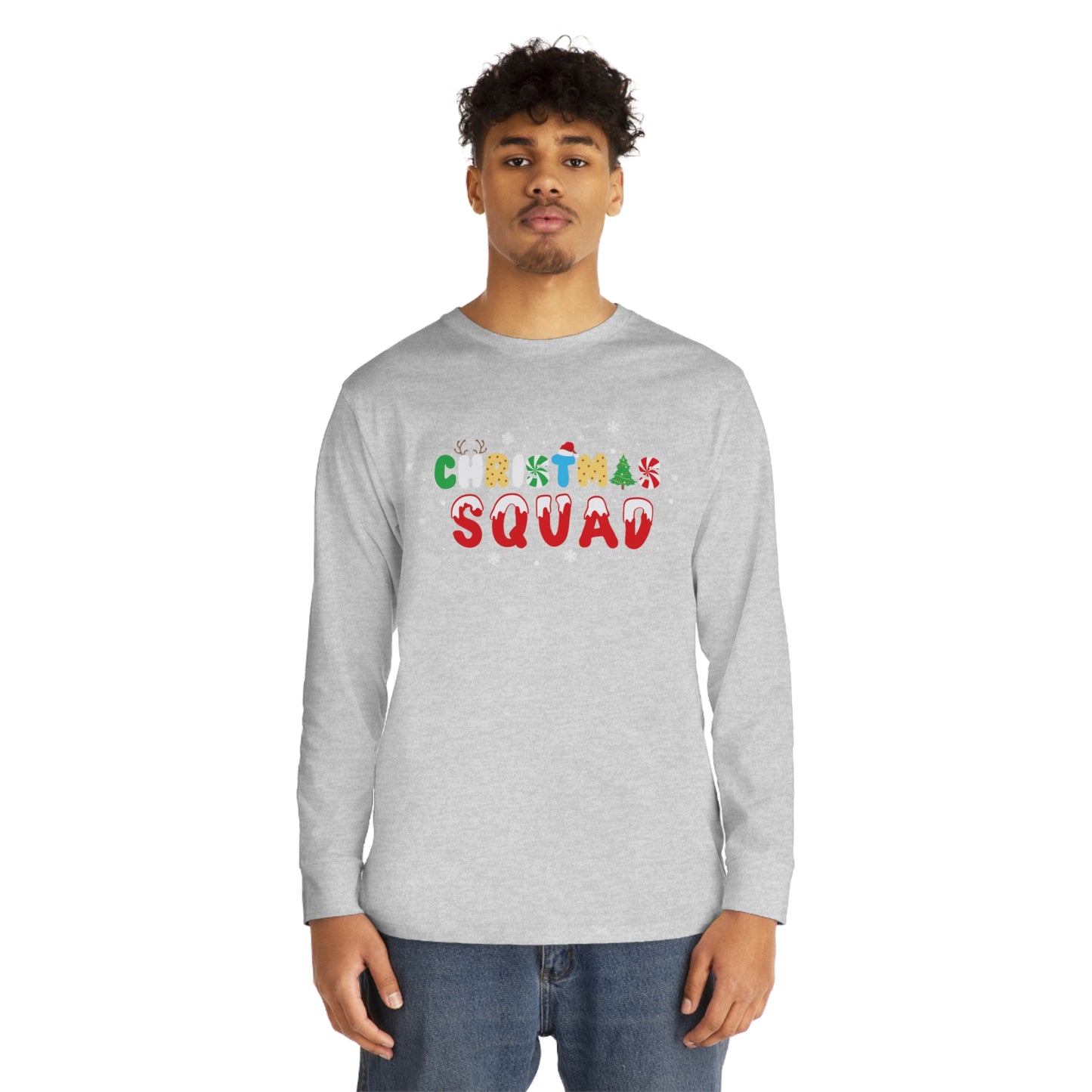 Christmas Squad Christmas Long Sleeve Tee