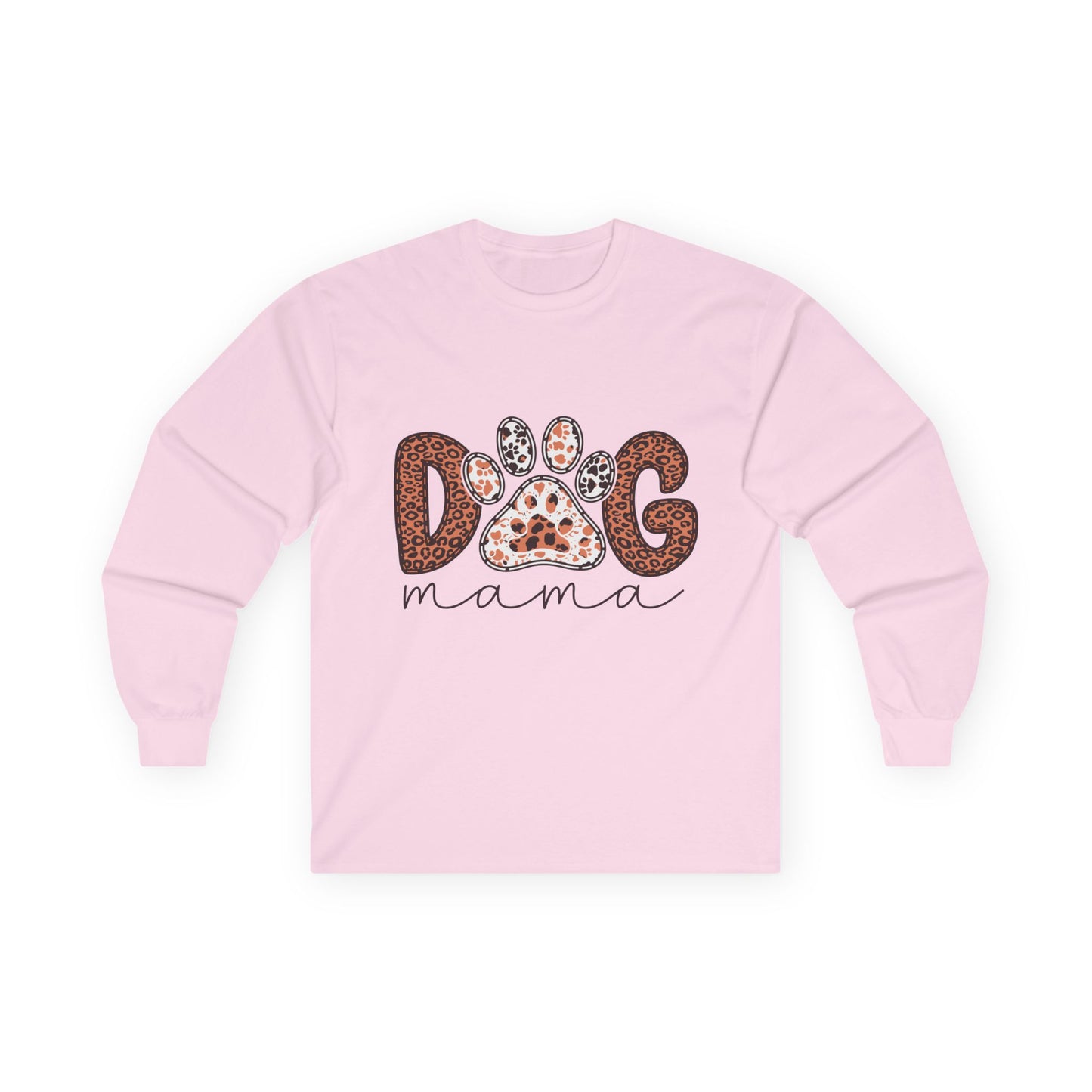 Dog Mama Paw Long Sleeve T-shirt