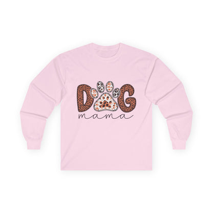 Dog Mama Paw Long Sleeve T-shirt
