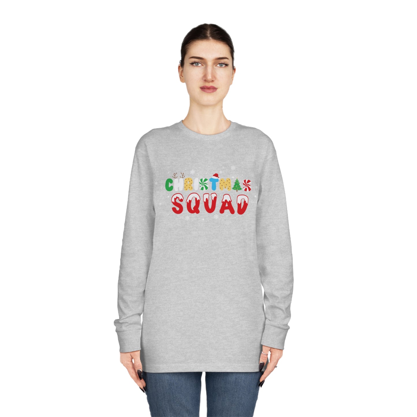 Christmas Squad Christmas Long Sleeve Tee