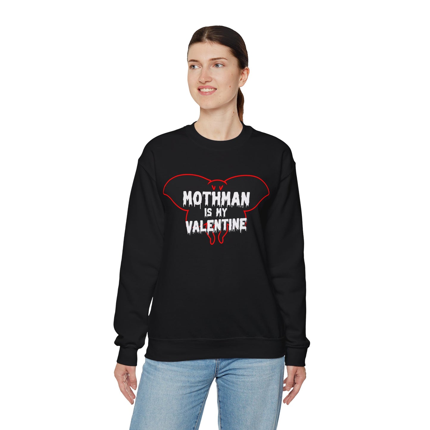 Mothman is My Valentine Sweatshirt