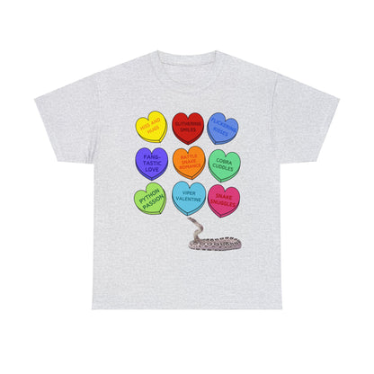 Snake Sweethearts Valentine Short Sleeve Tee