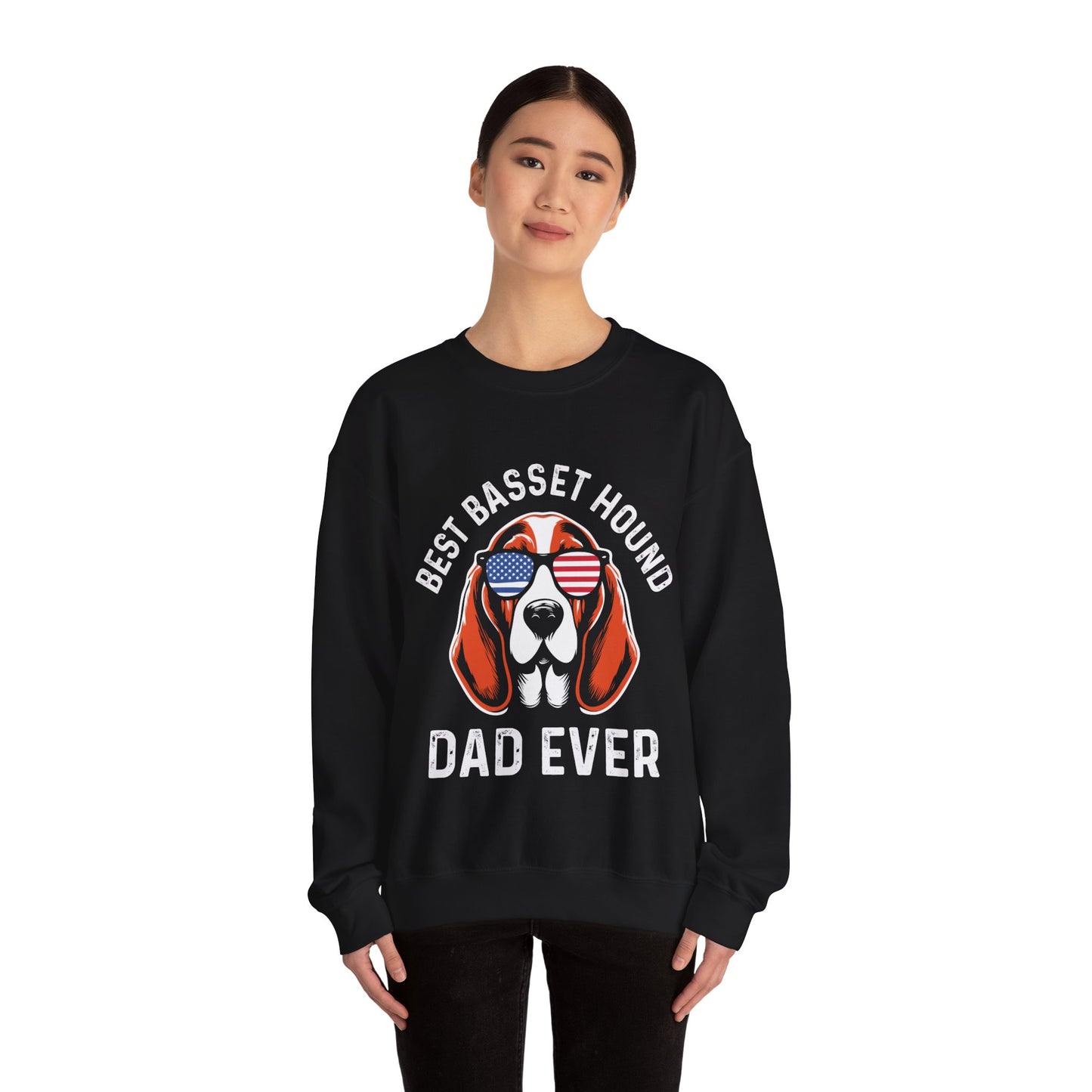 Best Basset Hound Dad Ever Sweatshirt