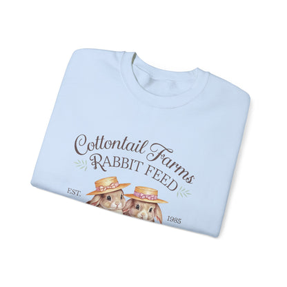 Easter Cottontail Farms Rabbit Feed Sweatshirt