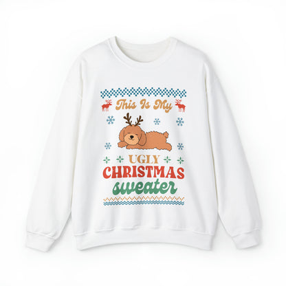 Poodle Doodle This is My Ugly Christmas Sweater Sweatshirt