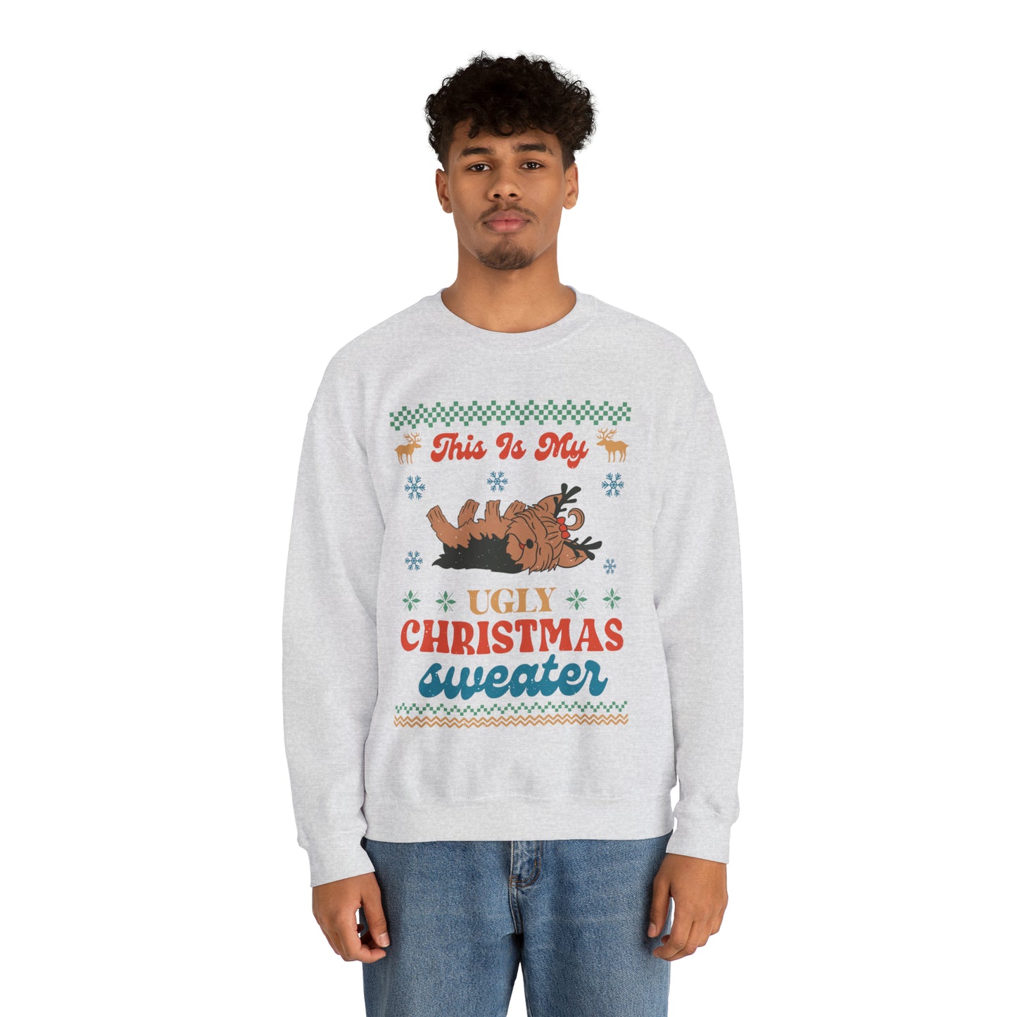 Yorkshire Terrier Yorkie This is My Ugly Christmas Sweater Sweatshirt