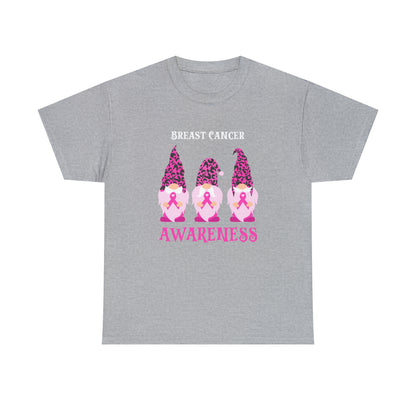 Breast Cancer Awareness Gnomes Short Sleeve Tee