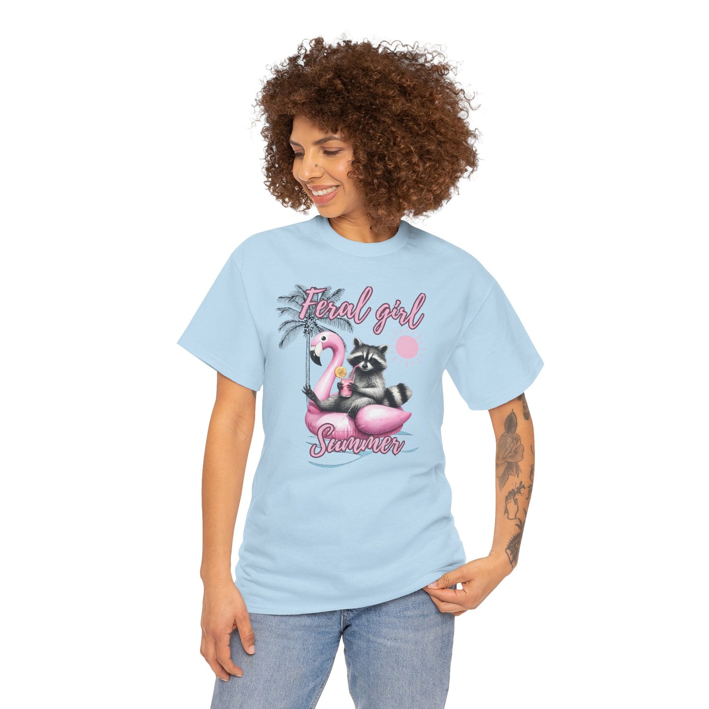 Feral Girl Summer Short Sleeve Tshirt