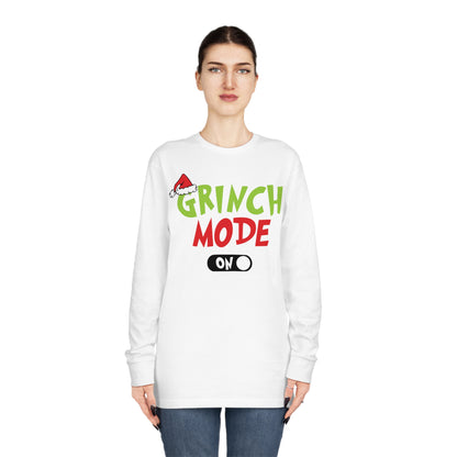 Grinch Mode On Christmas Long Sleeve T-Shirt